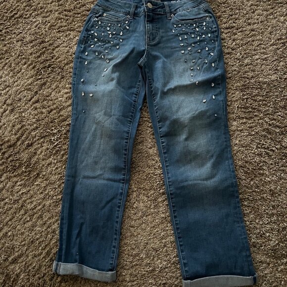 Crown & Ivy Girlfriend ladies jeans - Picture 3 of 6